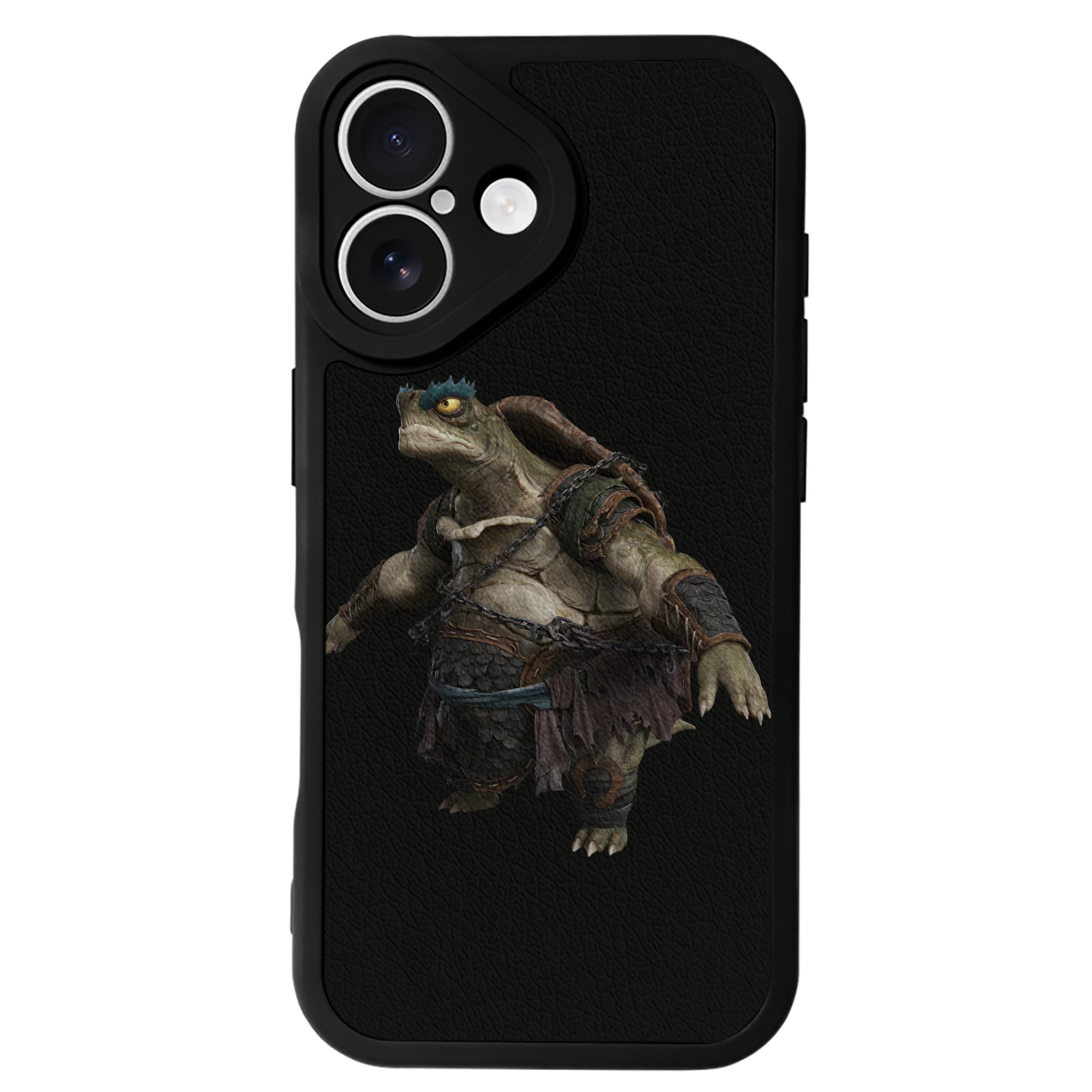 （画像用） Ne Zha 2 ナタ 魔童の大暴れ 【iPhone 16シリーズ対応】シリコンスマホケース（レザー調） 材質：シリコン